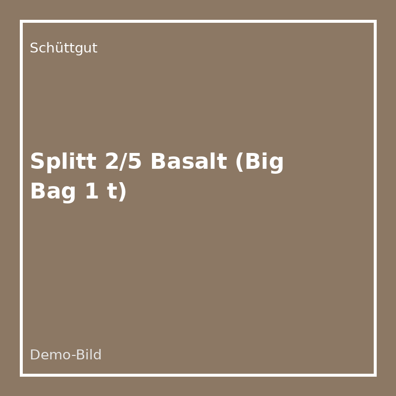[SG-SPLITT-25] Splitt 2/5 Basalt (Big Bag 1 t)