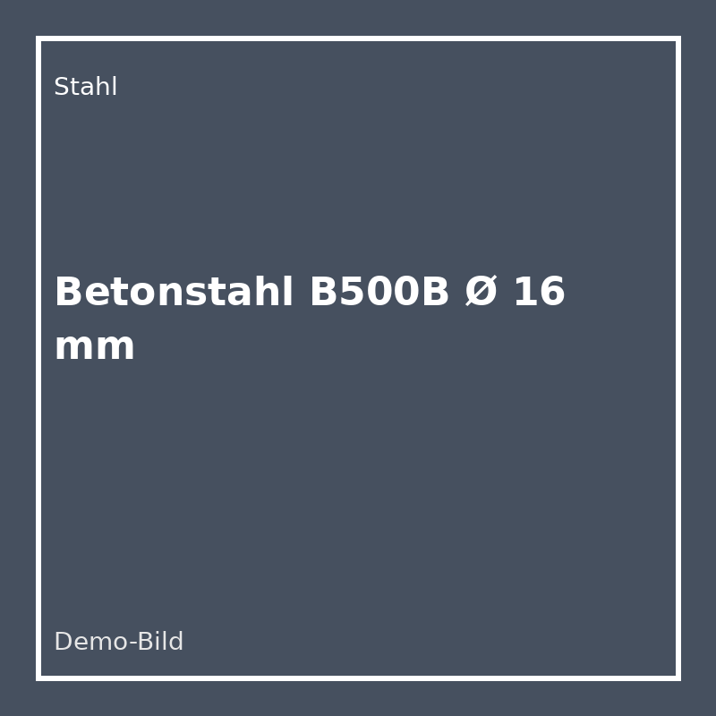 [ST-B500-16] Betonstahl B500B Ø 16 mm