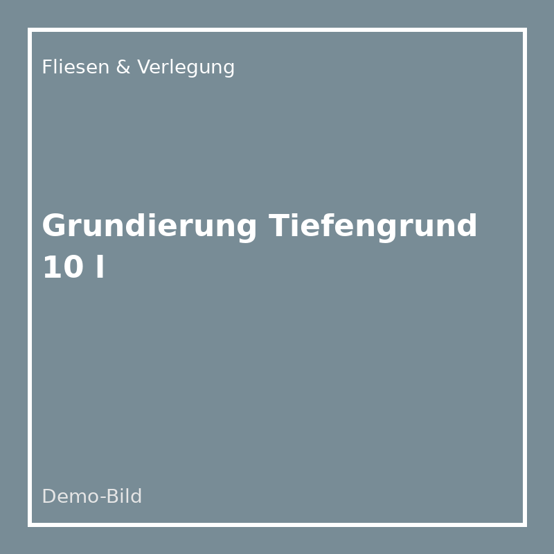 [FL-TG-10] Grundierung Tiefengrund 10 l