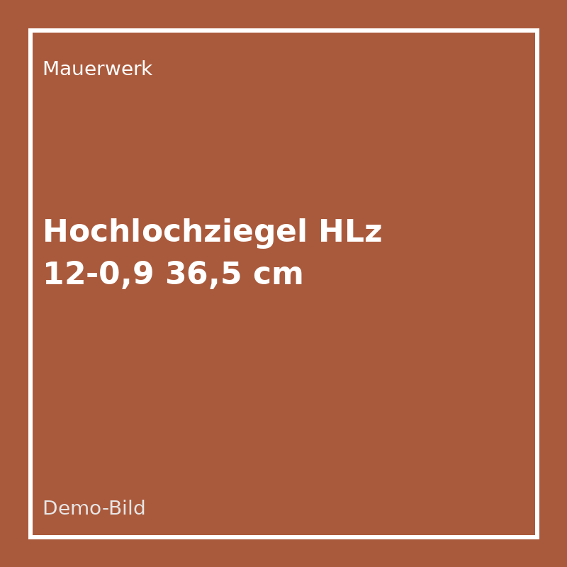 [MW-HLZ-365] Hochlochziegel HLz 12-0,9 36,5 cm