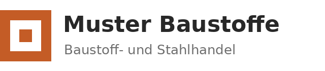 Baustoff- und Stahlhandel Muster
